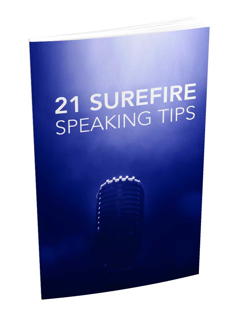 21 Surefire Speaking Tips