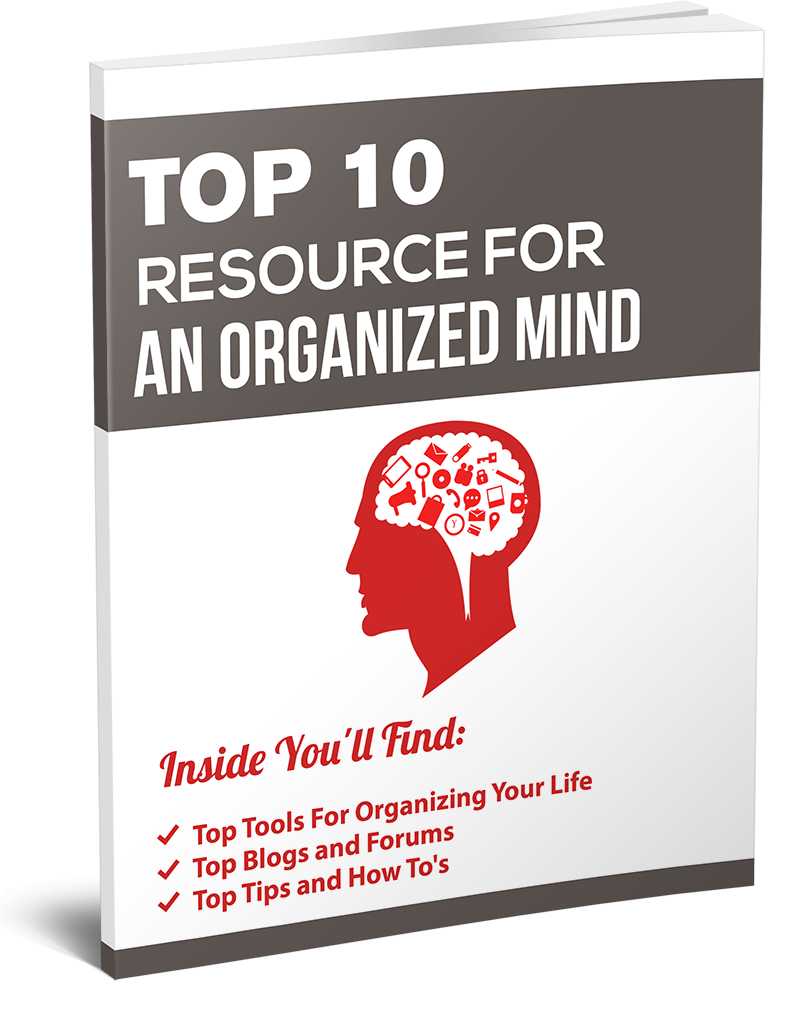 Top 10 Resources For An Organized Mind